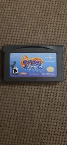 Spyro: Season of Ice Game Boy Advance! Cleaned, Tested, Working!