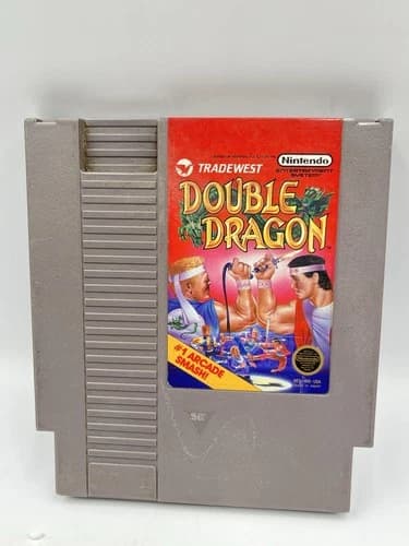 Double Dragon (Nintendo Entertainment System, NES 1988) Video Game - Vintage