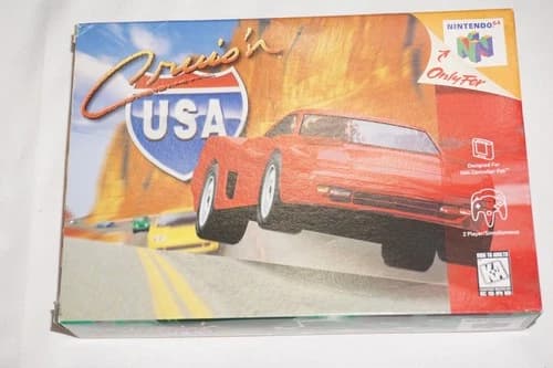 Cruis’n USA Cruisin (Nintendo 64 N64) Complete in Box CIB