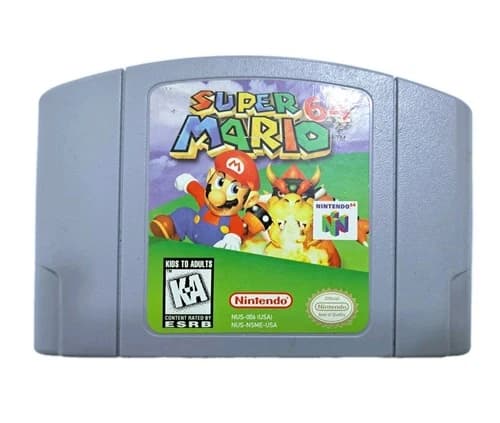 Super Mario 64 Nintendo 64 N64 Tested Working Authentic Video Game Vintage