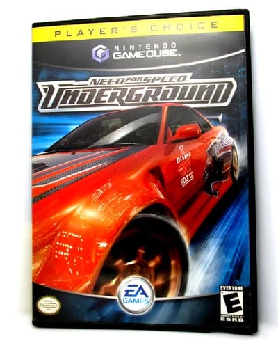 🎮NEED FOR SPEED:UNDERGROUND🎮(Nintendo GameCube 2003) - Tested - CIB - COMPLETE