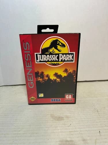 Jurassic Park (Sega Genesis, 1993) Complete used tested