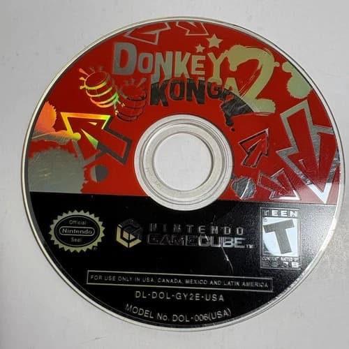 Donkey Konga 2 (Nintendo Gamecube) DISC ONLY Loose Tested Clean Fast Shipping!