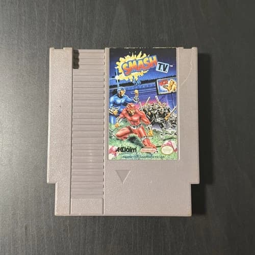 Smash T.V. (Nintendo NES, 1991) Cartridge Only - Authentic - Tested