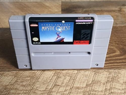 Final Fantasy: Mystic Quest (Super Nintendo SNES, 1992) Game Only - Tested