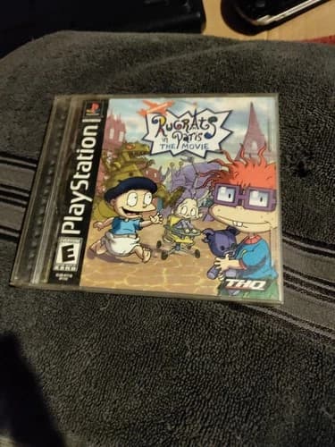 Sony Playstation 1 PS1 Rugrats In Paris The Movie CIB Cleaned & Tested