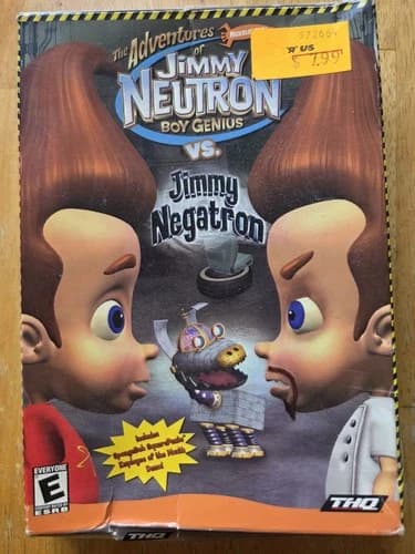 Jimmy Neutron vs Jimmy Negatron 2002 Nickelodeon Computer Game