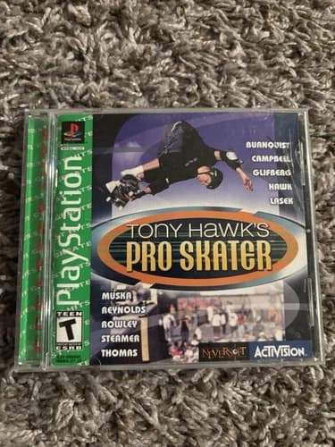 Tony Hawk's Pro Skater 1 🛹🦅 Sony PlayStation 1 PS1 🛹 TESTED 🦅 CIB 🛹