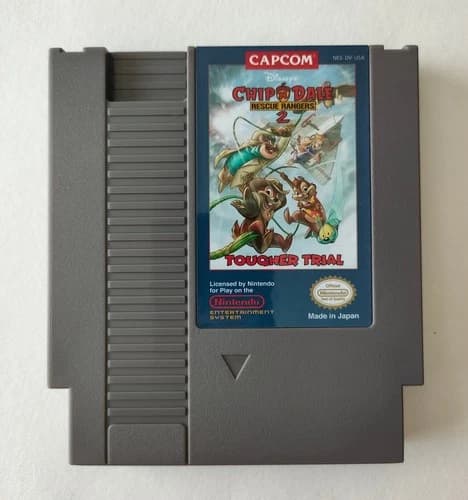 Disney's Chip n Dale 2: Rescue Rangers Tougher Trial for Nintendo NES
