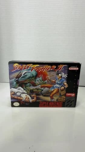 Street Fighter II Super Nintendo SNES Complete Nice Condition