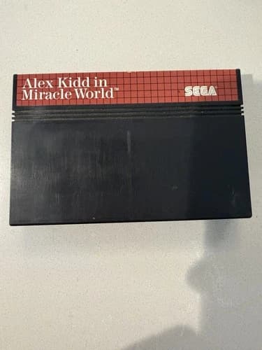 Alex Kidd in Miracle World Sega Master System Authentic and Tested Loose