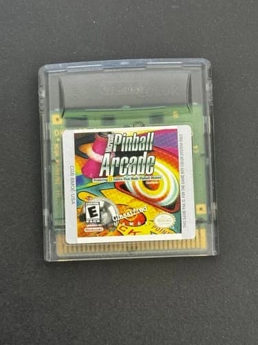 Microsoft Pinball Arcade (Nintendo Game Boy Color 2001) Tested Working Authentic