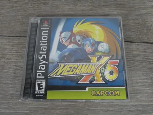 Mega Man X5 - PlayStation 1 PS1 PSX Game Complete CIB SLUS-01334 Capcom NTSC-U/C