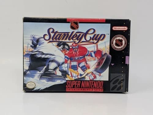 NHL Stanley Cup (Super Nintendo SNES, 1993) - CIB Complete