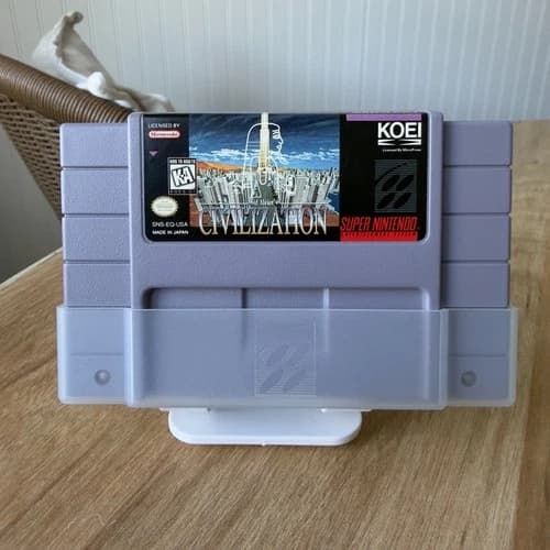 SNES Sid Meier's Civilization (Super Nintendo Entertainment System, 1995)
