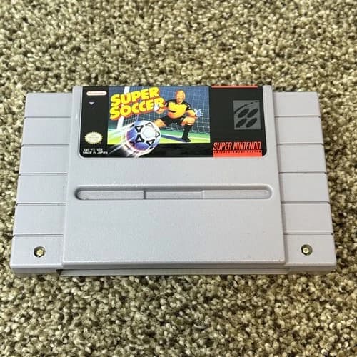 Super Soccer (Super Nintendo Entertainment System, 1992) Tested