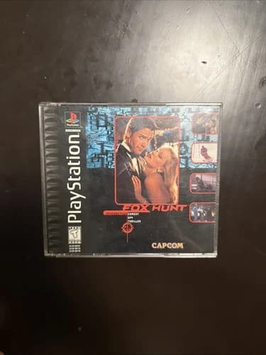 Fox Hunt PlayStation 1 Game Complete Authentic Tested Working with Manual