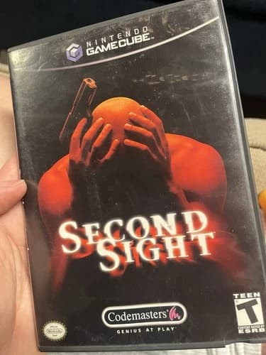 Second Sight (Nintendo GameCube, 2004) Codemasters - Complete WITH MANUAL