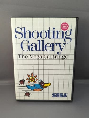 # Shooting Gallery (Sega Master System, 1987) Complete CIB