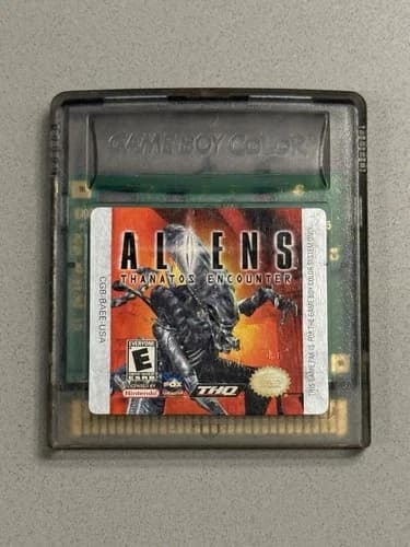 Aliens: Thanatos Encounter (Gameboy Color) Authentic Cartridge TESTED
