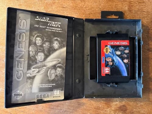 Star Trek: The Next Generation Echoes From the Past (Genesis, 1994) CIB Tested