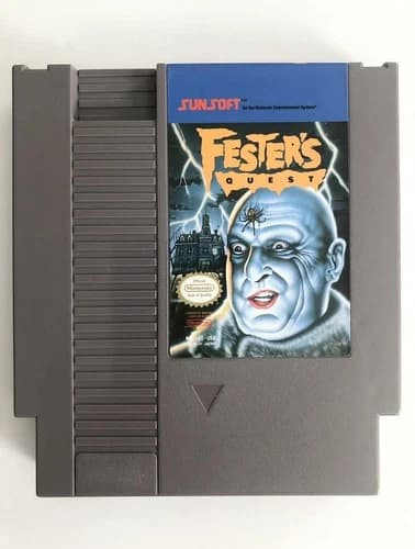 Fester's Quest (Nintendo NES, 1989) Authentic. Cartridge Only. Tested
