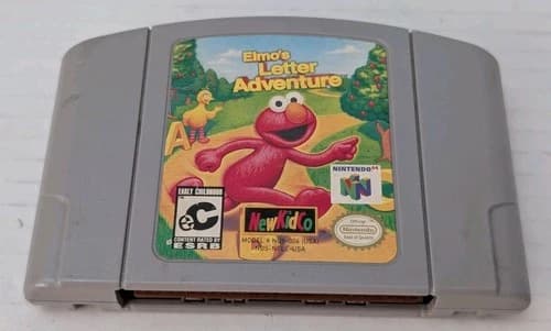 Sesame Street: Elmo's Letter Adventure N64 CARTRIDGE ONLY (Nintendo 64)