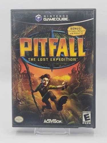 Pitfall: The Lost Expedition (GameCube, 2004) CIB Complete w Manual - TESTED
