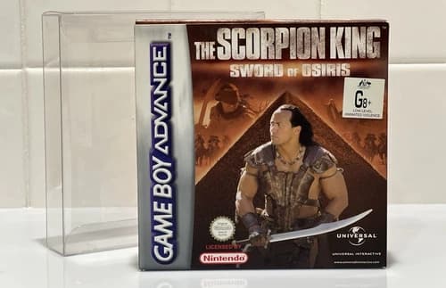 The Scorpion King: Sword of Osiris Game Boy Advance GBA - Complete - Like New