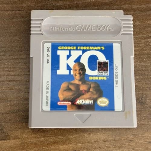 George Foreman's KO Boxing Nintendo Game Boy Sports Boxing Acclaim
