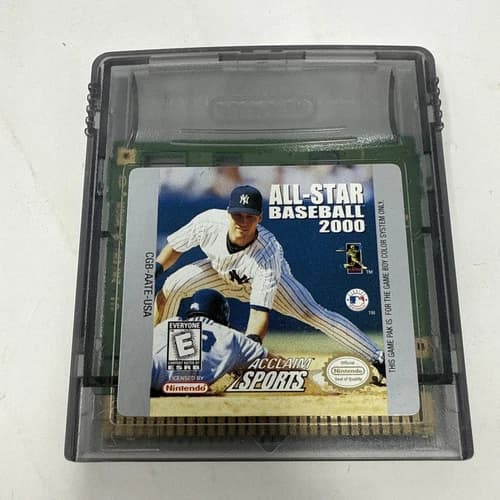 All-Star Baseball 2001 (Nintendo Game Boy Color - GBC) Authentic US Version