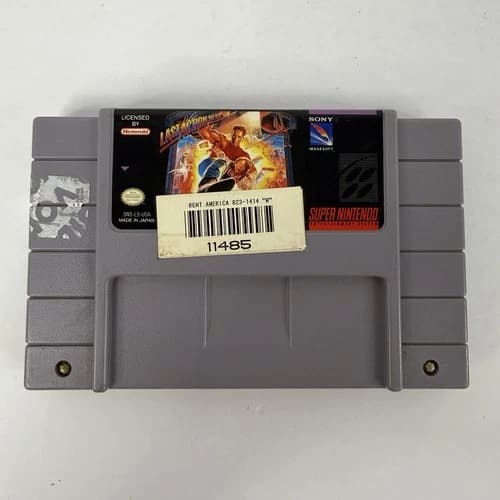 Last Action Hero Super Nintendo SNES Authentic Tested Cleaned