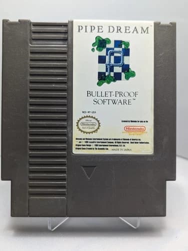 Pipe Dream original Nintendo NES game Pipe Dream tested & working cartridge only