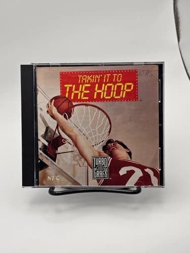 Takin' It to the Hoop Case And Manual (TurboGrafx-16, 1989) CIB Complete In Box