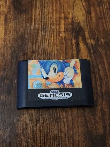 Sonic the Hedgehog (Sega Genesis, 1991) Authentic Game Cartridge Only