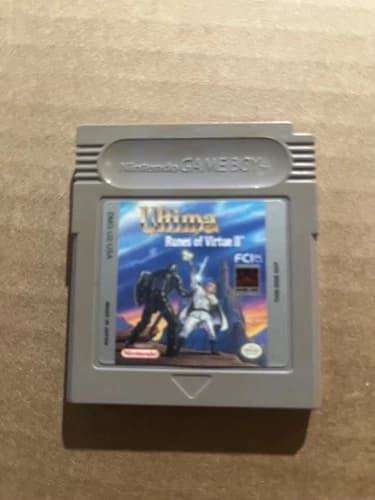 Ultima Runes of Virtue on the Nintendo Game Boy - Game Cart Only - Tested, Works