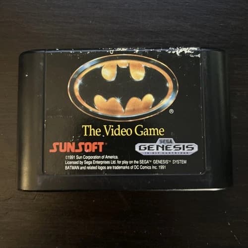 Batman: The Video Game (Sega Genesis, 1990) Tested