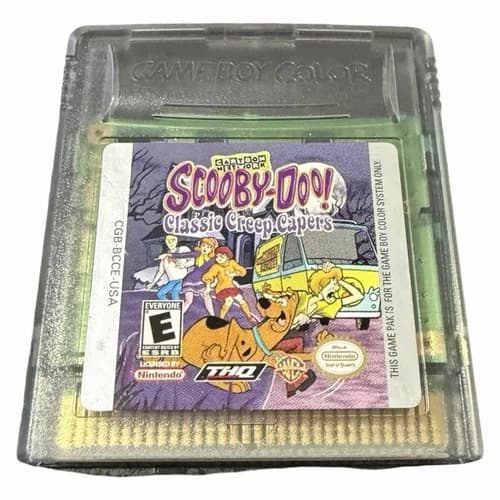 Scooby-Doo Classic Creep Capers GBC (Game Boy Color, 2001) Scooby Doo