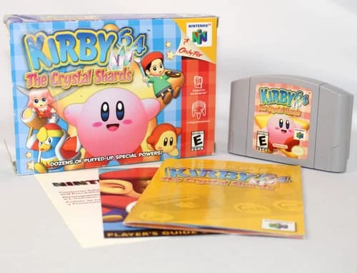 Kirby 64: The Crystal Shards N64 Nintendo 64 Complete CIB! Authentic! RARE!