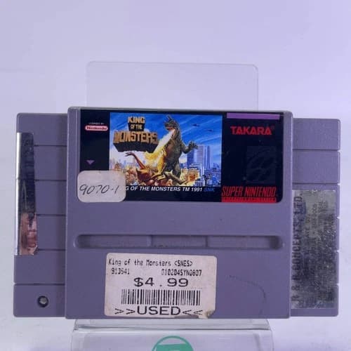 King of the Monsters (Super Nintendo SNES, 1992)