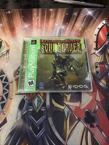 Legacy of Kain: Soul Reaver PS1 (Sony PlayStation 1) CIB Complete Tested Working