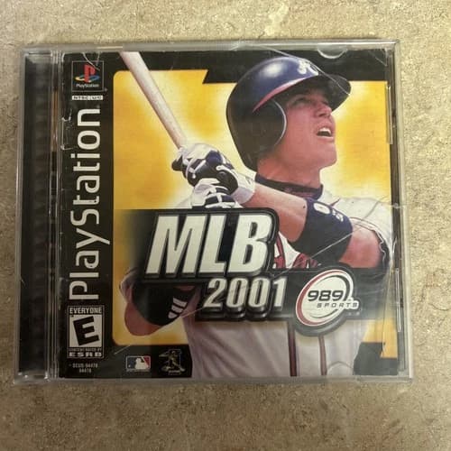 MLB 2001 PS1 Sony PlayStation 1 Complete in Box Tested Working