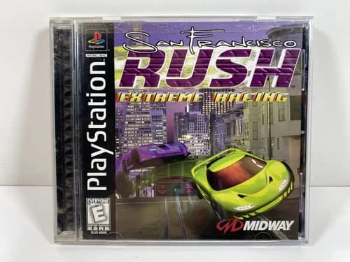 San Francisco Rush - Sony Playstation Pristine Disc PS1 PSOne PSX
