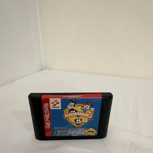 Konami Animaniacs Series Sega Genesis Video Game Cartridge Platform Game Name