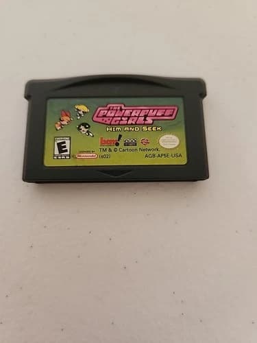 Powerpuff Girls Him and Seek GBA Game Boy Advance Authentic Tested