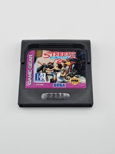 Sega Game Gear Streets of Rage 2 Cartridge Only Cleaned & Tested