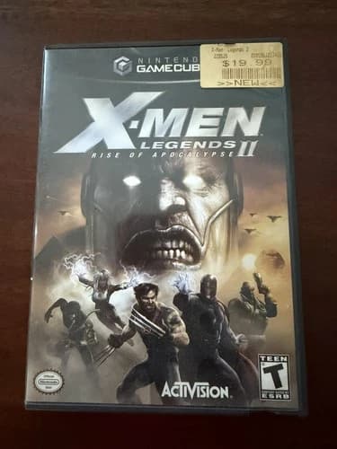 X-Men Legends 2: Rise Of Apocalypse (Nintendo GameCube, 2005) Complete In Box