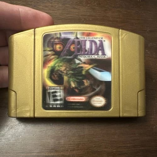 Legend of Zelda Majora's Mask (Nintendo 64 N64) Lenticular - Tested - Authentic