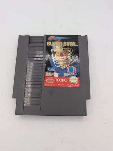 Tecmo Super Bowl NES Nintendo Entertainment System Authentic Tested Cartridge