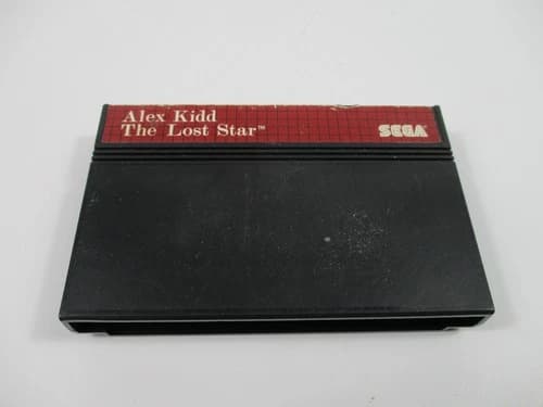 ALEX KIDD: THE LOST STARS Sega Master System Game Cartridge Authentic!